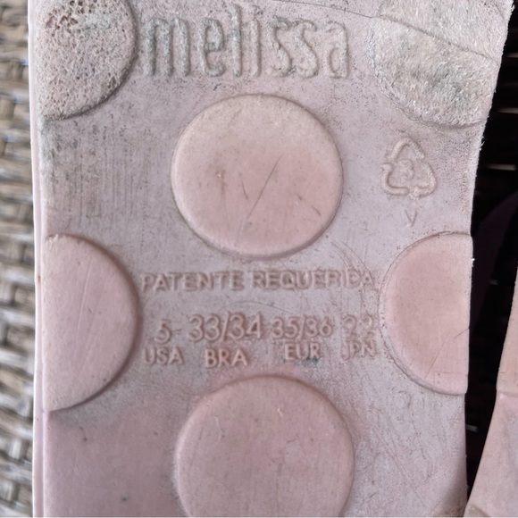 Melissa girls pink sneakers size 5 - Picture 4 of 16